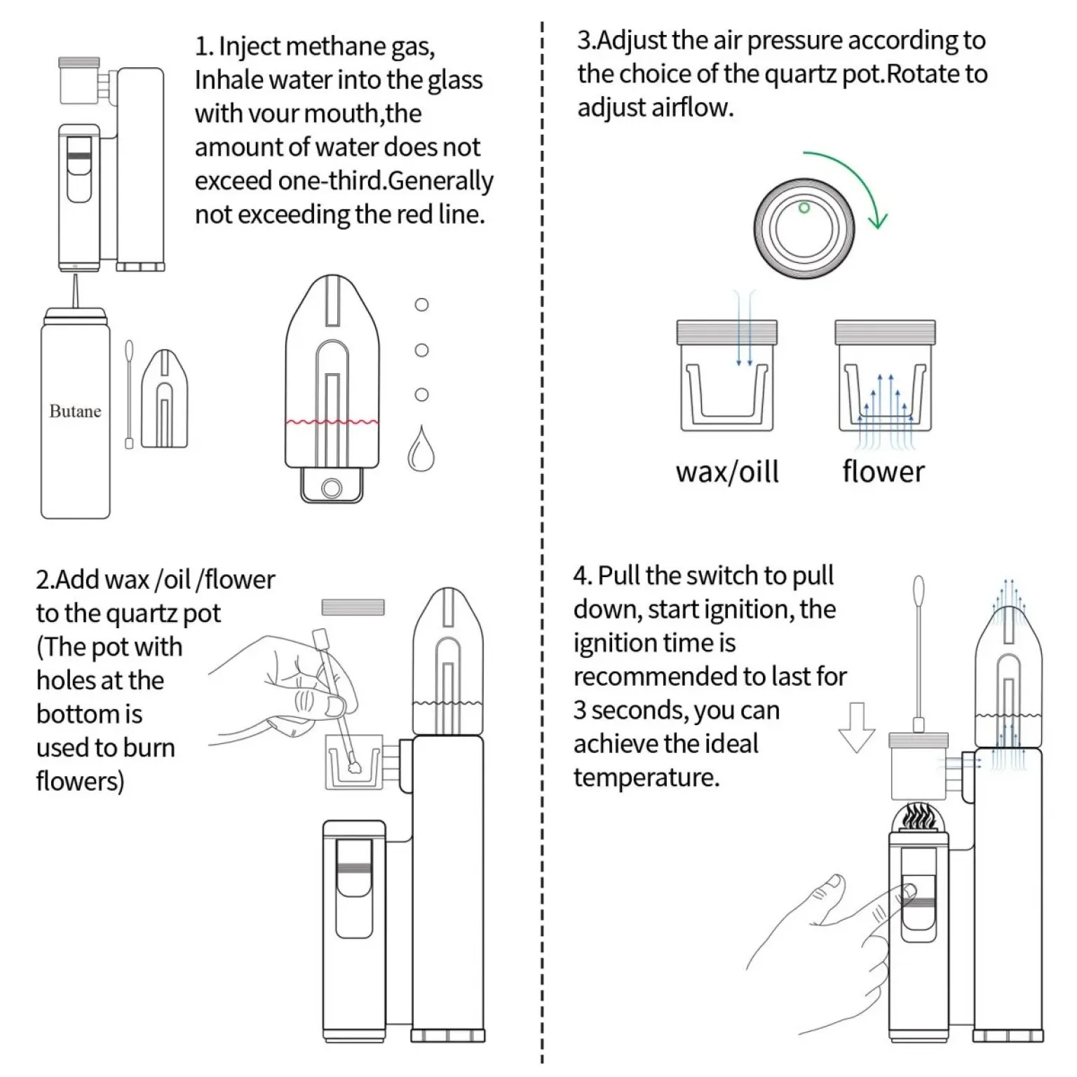 IECIGBEST Bazoka Pro 3-in-1 Electric Dab Rig – Portable Wax & Concentrate E-Rig Vaporizer with Adjustable Temp Control (2) IECIGBEST Bazoka Pro 3-in-1 Electric Dab Rig – Portable Wax & Concentrate E-Rig Vaporizer with Adjustable Temp Control (2)