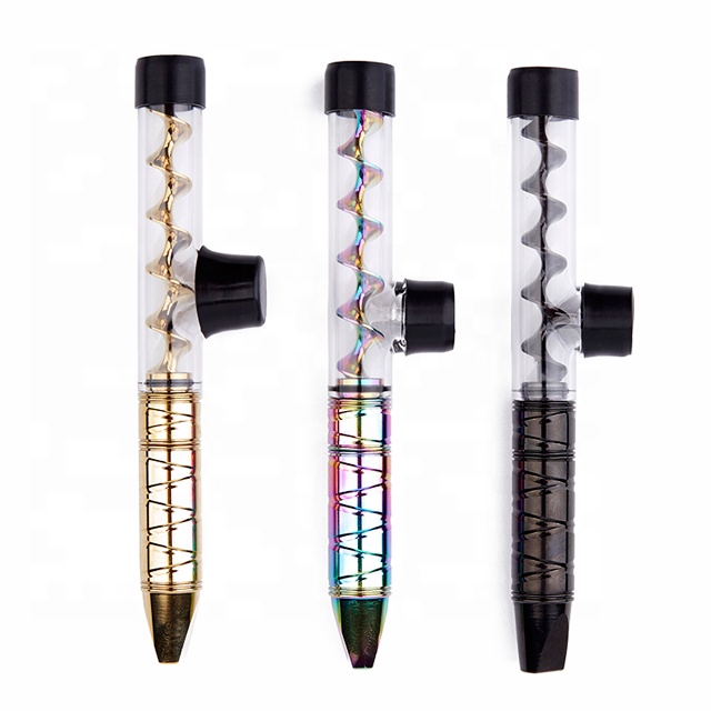 Newest product 7P V9 dry herb vaporizer twisty glass vape pen