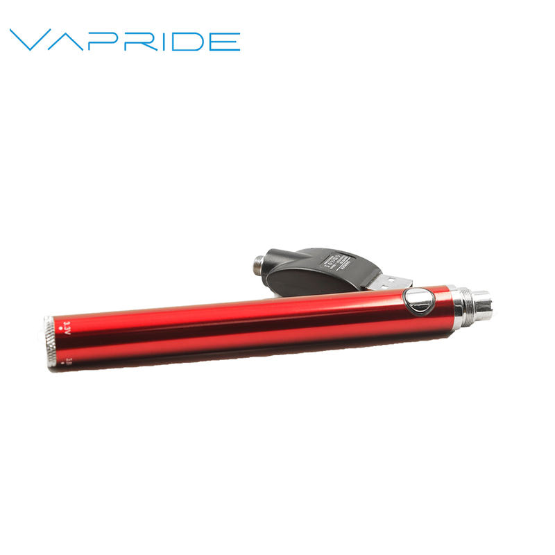 Red 510 Battery Adjustable Voltage Vape Pen Battery For Cbd Cartridge