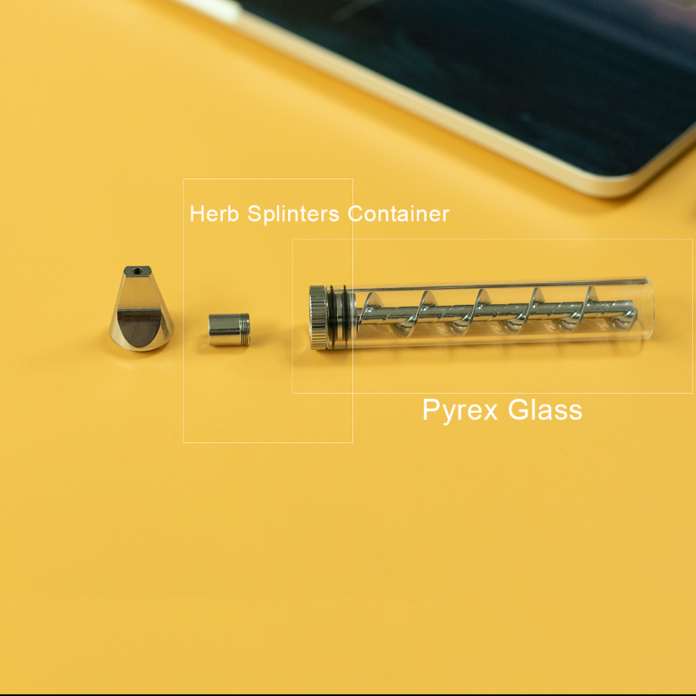Vape pen kit twist glass blunt dry herb e-cigarette battery designed by relxnow