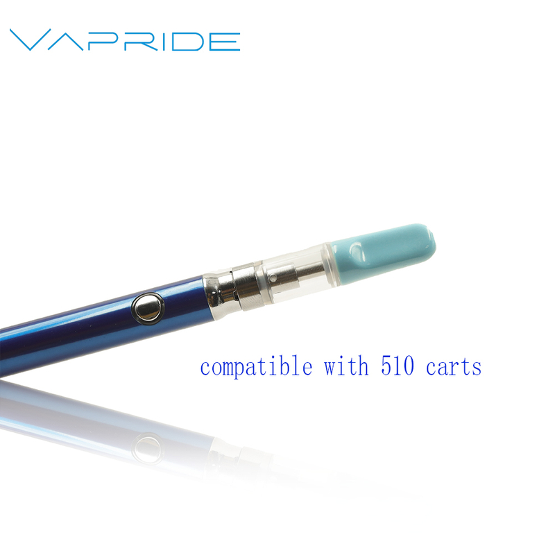 Red 510 Battery Adjustable Voltage Vape Pen Battery For Cbd Cartridge