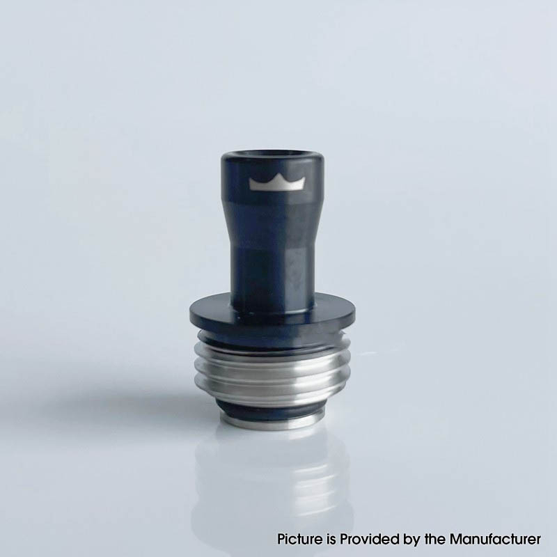 Monarchy Tapered Drip Tip for BB / Billet / Boro AIO Box Mod Stainless Steel