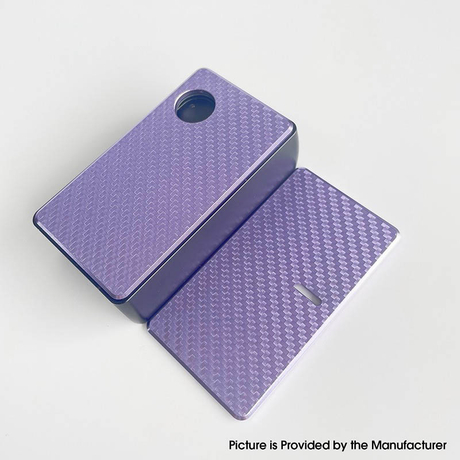 Authentic Rekavape Replacement Front + Back Cover Panel Plate for dotMod dotAIO V2 Pod  Aluminum Alloy + Carbon Fiber