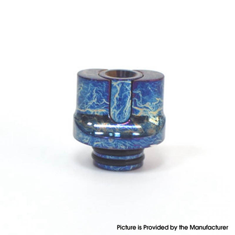 Authentic MK MODS Toxic 510 Drip Tip for RDA / RTA / RDTA Atomizer Titanium
