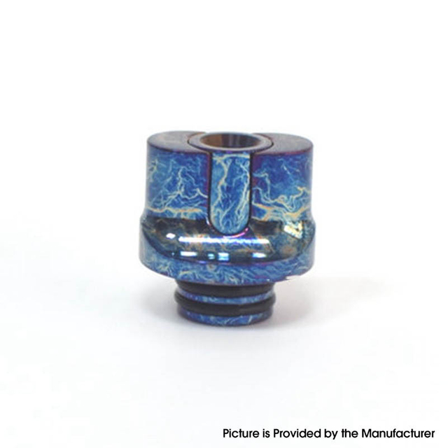 Authentic MK MODS Toxic 510 Drip Tip for RDA / RTA / RDTA Atomizer Titanium