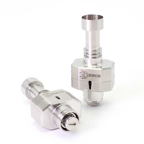 SXK Genos RBA Bridge for Billet / BB / Boro Tank - Silver, 316SS, 6 Air Pins 1.0 / 1.5 / 2.0 / 2.5 / 3.0 / 3.5mm