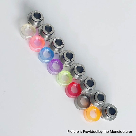 Wildtip Integrated Drip Tip for dotMod dotAIO V1 / V2 Pod Stainless Steel + Resin