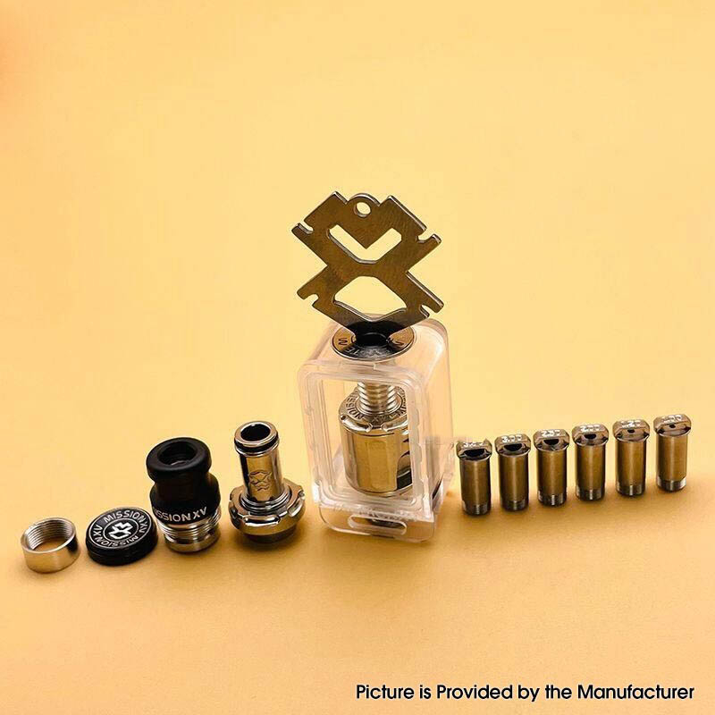 Mission KB2 Style RBA Tank Full Kit für Punkt AIO v1 / v2 Luftstifte 3.8ml