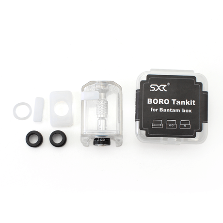 SXK Boro Tank Bridge Adapter for SXK BB / Billet AIO Box Mod Kit - Translucent, Compatible with Uwell Caliburn G Coil
