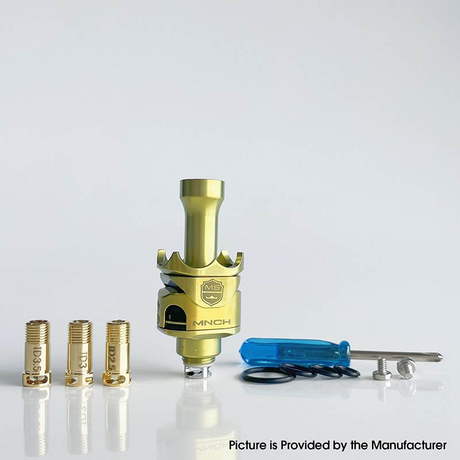 Monarchy MOBB V2 Toxic RBA Bridge for Billet / BB / Boro Mod - Blueing, Titanium Alloy