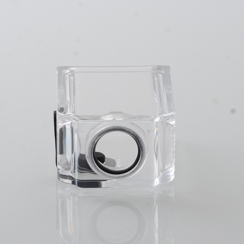 Authentic ThunderHead Creations Blaze Boro Tank Replacement Top Cap Tank Tube - Translucent, PCTG, 4ML