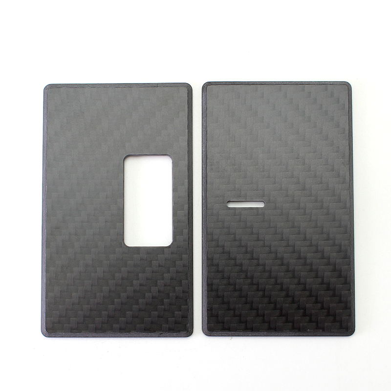 SXK Front + Back Door Panel Plates for BB / Billet Box Mod Carbon Fiber (2 PCS)