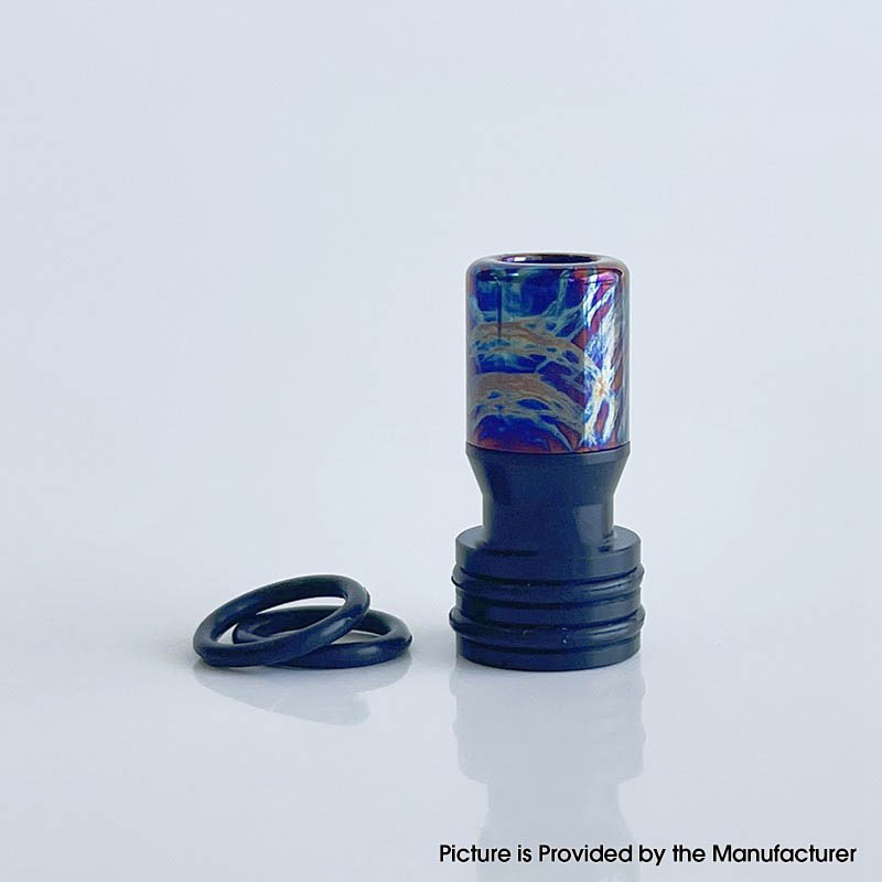 Monarquía Tapered V2 510 Pipa de goteo para RDA / RTA / RDTA Atomizer Titanium