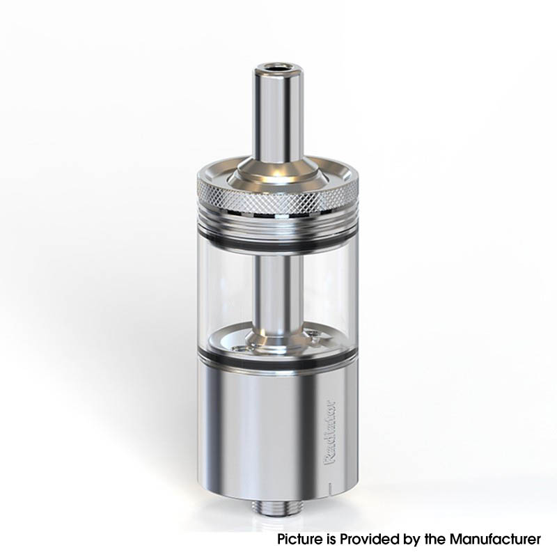 نمط الرادياتير Mtl RTA atomizer دبابة قابلة لإعادة البناء - شظية ، 4 مل ، دبوس الهواء 0.8 ، 0.9 مم ، 1.0 ، 1.2 ، 1.4 ، 1.6 مم ، 22 مم
