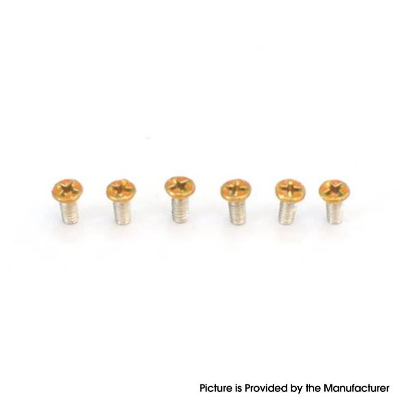 Authentic MK MODS Replacement Screws for Lost Vape Centaurus B80 AIO Kit (6 PCS)
