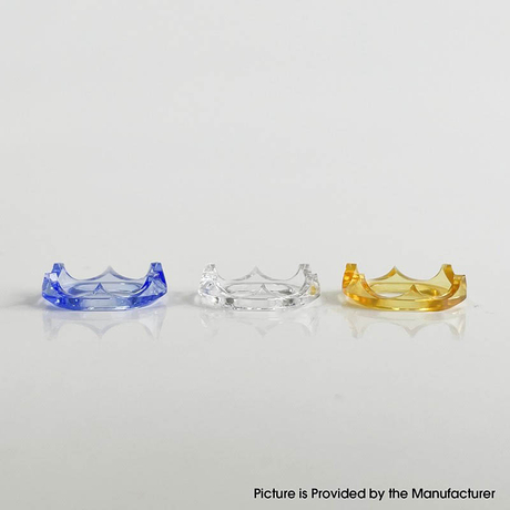 Decorative Ring for Monarchy MOBB MS Scepter Style RBA - Translucent + Blue + Yellow, PC (3 PCS)