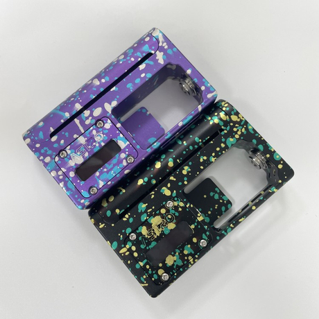  Astro DNA 60W Boro Mod Purple inkjet /  Black inkjet Aluminum Alloy, VW 1~60W, 1 x 18650, Evolv DNA60 Chipset, 1:1  