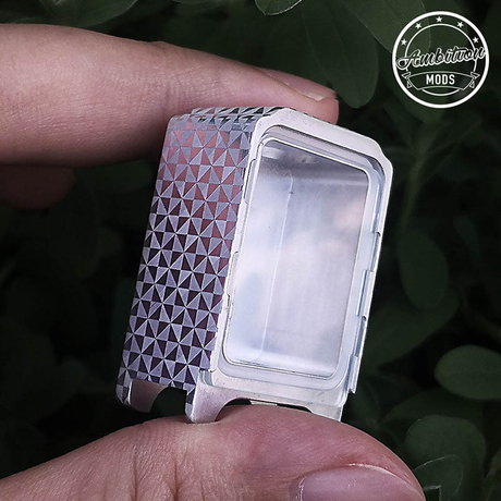Authentic Ambition mods Boro Tank for SXK BB / Billet AIO Box Mod Kit  Pinwheel  Aluminum 