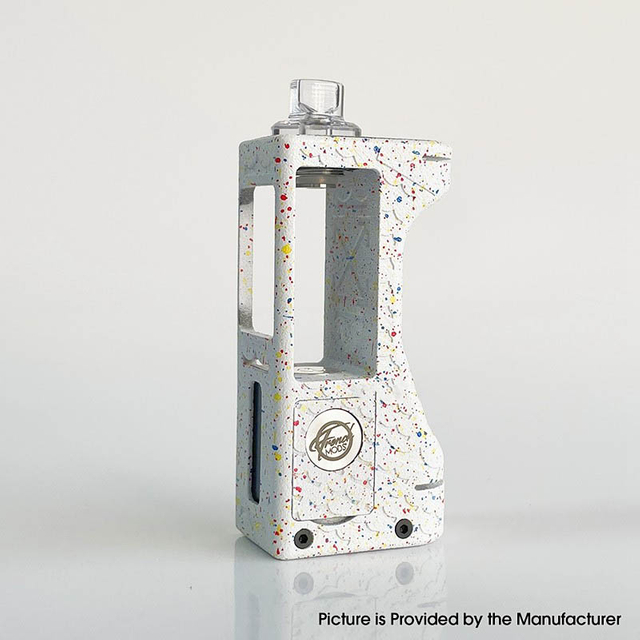 French V2.5 Style AIO Boro Mod VW 1~60W, 1 x 18650 3D Print