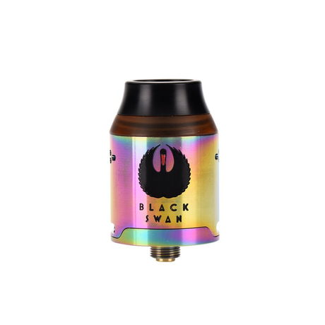 Authentic Kindbright Black Swan RDA Rebuildable Dripping Atomizer w/ BF Pin 316SS, 24mm Diameter