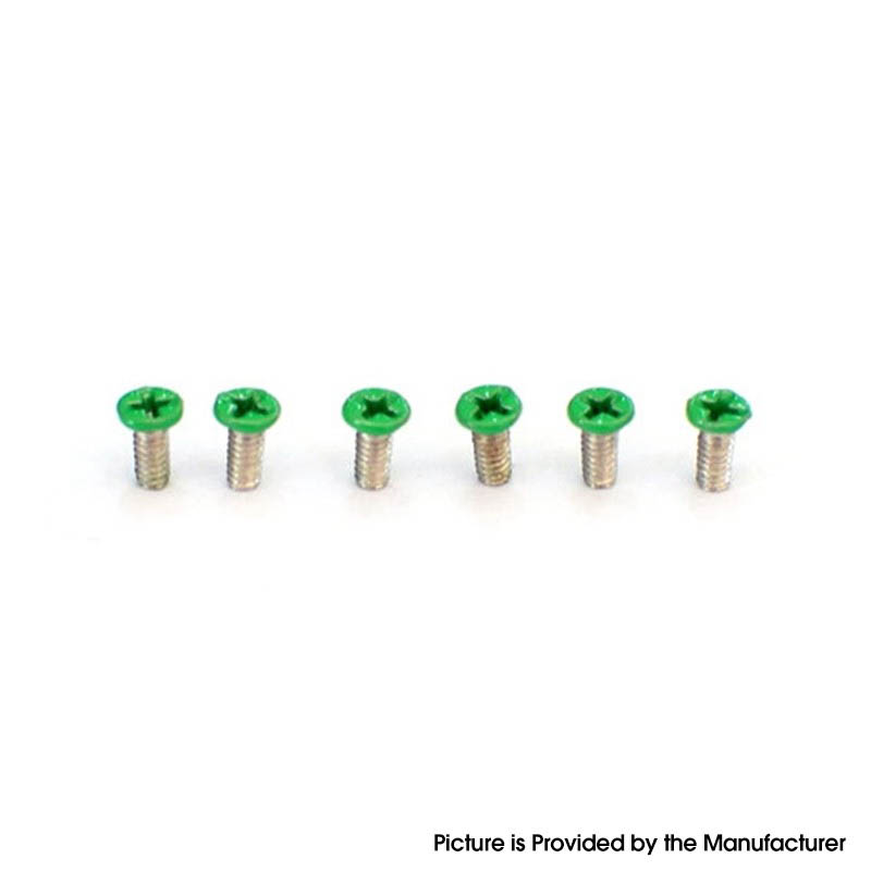 Authentic MK MODS Replacement Screws for Lost Vape Centaurus B80 AIO Kit (6 PCS)