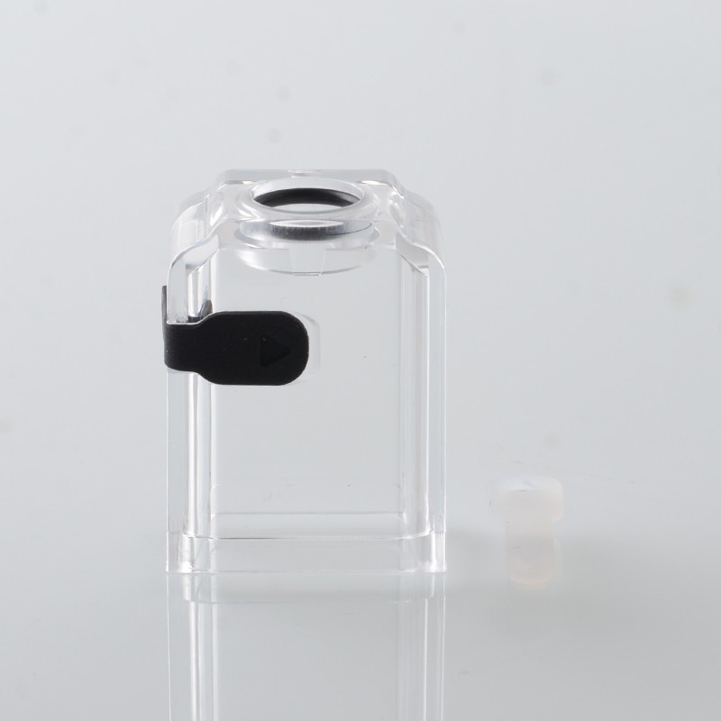 Authentic ThunderHead Creations Blaze Boro Tank Replacement Top Cap Tank Tube - Translucent, PCTG, 4ML