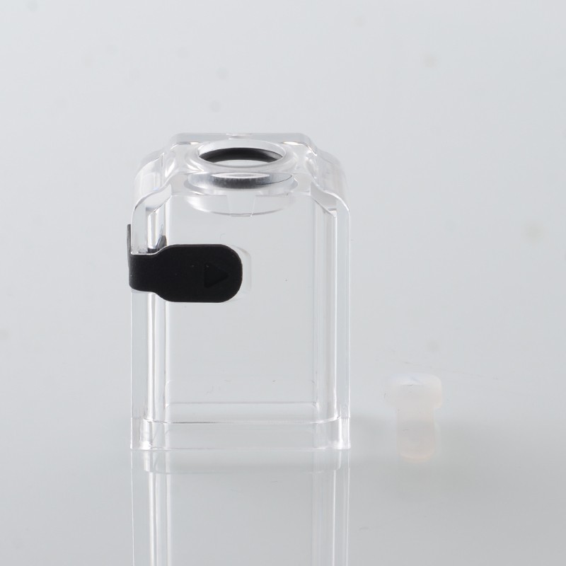 Authentic ThunderHead Creations Blaze Boro Tank Replacement Top Cap Tank Tube - Translucent, PCTG, 4ML