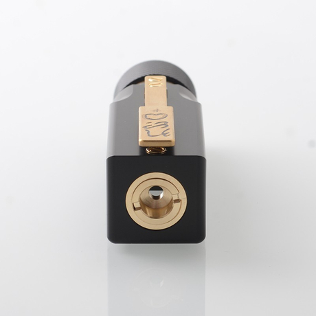 AMIGO Style Boro Mechanical Mod - White Brass, 1x18350/18650, BB/Billet/Boro RBA/Tank Compatible