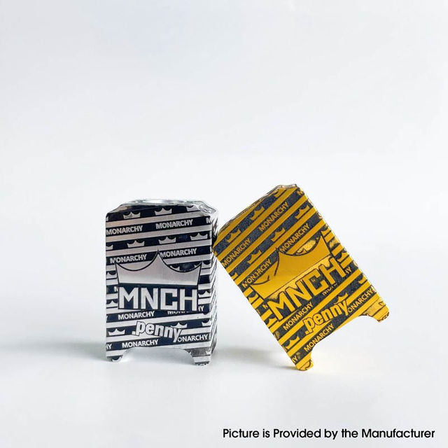 Monarchy x Penny Style Boro Tank para SXK bb / billet AIO box Mod kit - oro, aleación de aluminio