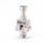 SXK Killab R RBA Puente para Billet / BB / Boro Tank 316SS, Air Pin 4.0, 3.5, 3.0, 2.5, 2.0, 1.0 mm