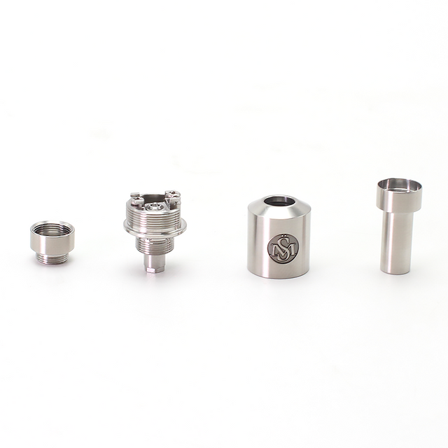 SXK KF RBA Bridge for Billet / BB / Boro Tank - Black/Silver, 316SS, Airflow: 0~1,8mm