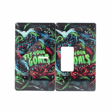 Authentic ETU Starer Square Front + Back Door Panel Plates for BB / Billet Box Mod Acrylic (2 PCS)