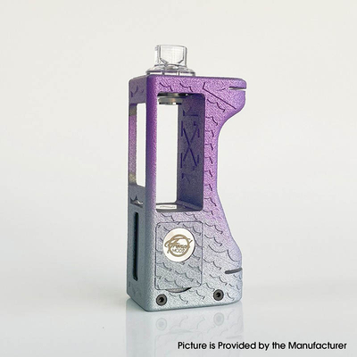 French V2.5 Style AIO Boro Mod VW 1~60W, 1 x 18650 3D Print