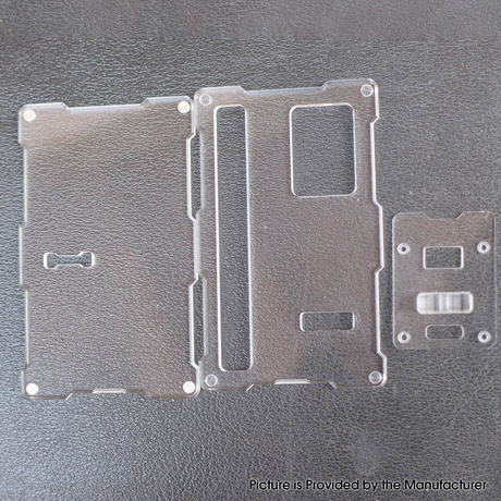 Authentic MK Mods Front + Back Door Panel Plates for Lost Vape Centaurus B80 AIO Pod System Kit