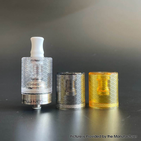  Replacement Diamond Cap Tank Tube for Dvarw CL RTA 22mm 3.5ml