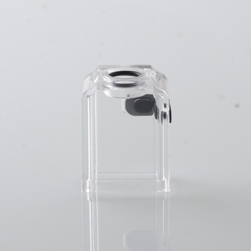 Authentic ThunderHead Creations Blaze Boro Tank Replacement Top Cap Tank Tube - Translucent, PCTG, 4ML