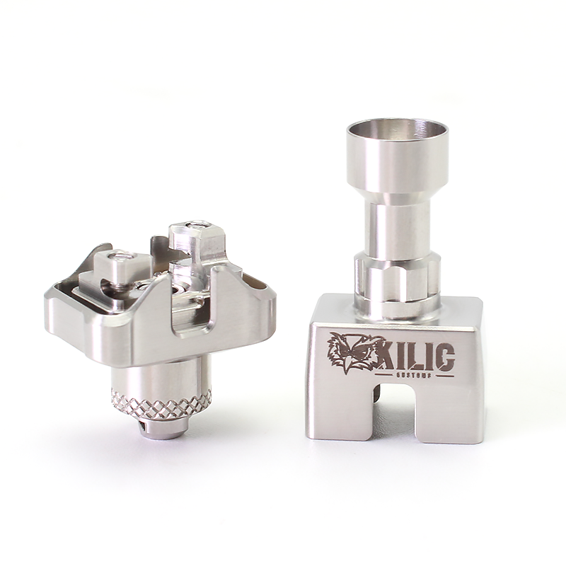 SXK Killab R RBA Puente para Billet / BB / Boro Tank 316SS, Air Pin 4.0, 3.5, 3.0, 2.5, 2.0, 1.0 mm