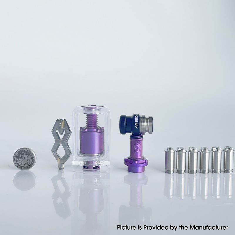 Missão XV KB2 RBA Tank Full Kit para Dotaio V1 / V2 Titanium 3,8ml