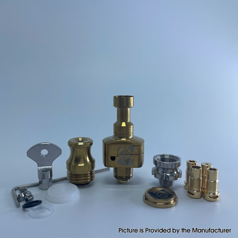 Wick'd Bridg'd omega rba ponte para dispositivos boro / bilet / bb mod kit .2mm, 2,5 mm, 3,0 mm, 3,5 mm, 4,0mm
