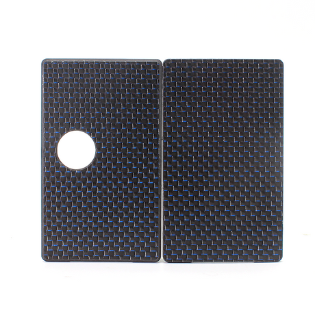 SXK Front + Back Door Panel Plates for BB / Billet Box Mod Carbon Fiber (2 PCS)