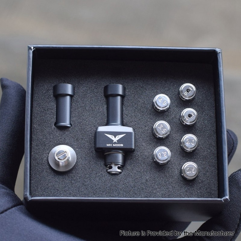 Authentique MK MOD S Infinity RBA Bridge pour billette / bb / boro Mod 8 PCS PIN 1.0, 1.2, 2.0, 2.5, 3.0, 3,5, 4.0, 4,5 mm