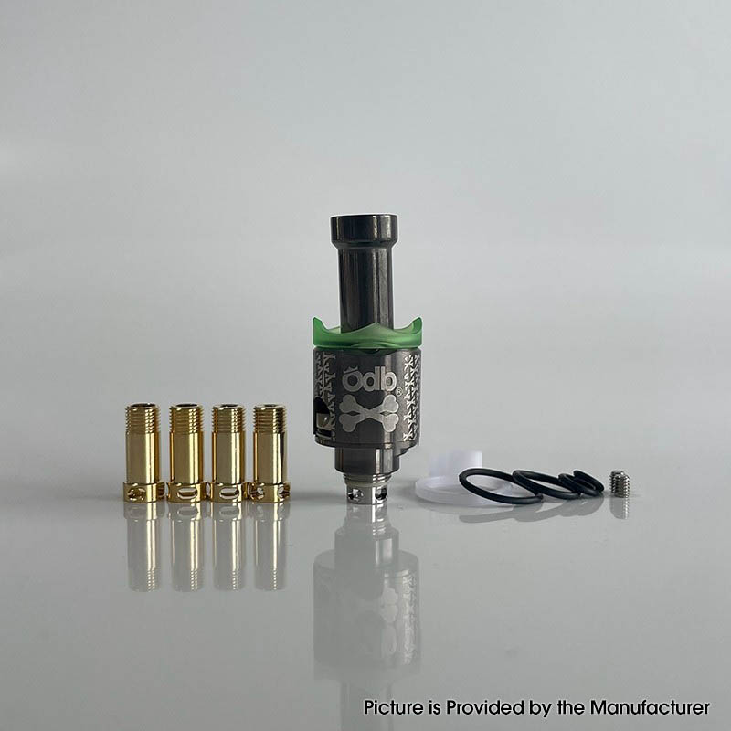Mobb M2 ODB RBA мост для заготовки / BB / Boro Tank - Gold, SS, воздушные контакты 2,0 мм / 2,5 мм / 3,0 мм / 3,5 мм / 4,0 мм