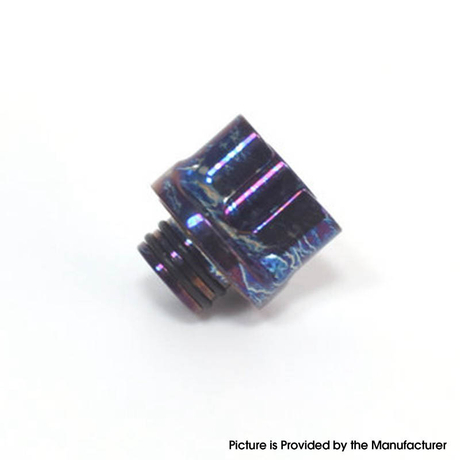 Authentic MK MODS Toxic 510 Drip Tip for RDA / RTA / RDTA Atomizer Titanium