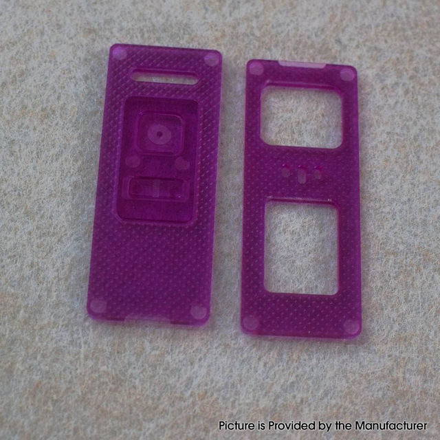 Authentic MK MODS Front + Back Door Panel Plates for Aspire Raga Aio Pod (2 PCS)