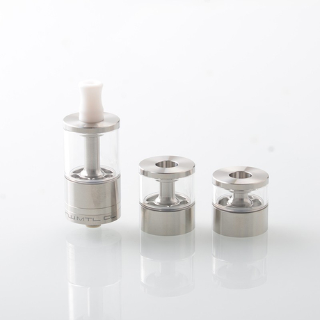 Dvarw MTL CL RTA Atomizer w/ 11 x Air Inserts + 2 x Spare Tanks 2ml / 3.5ml / 5ml, 22mm