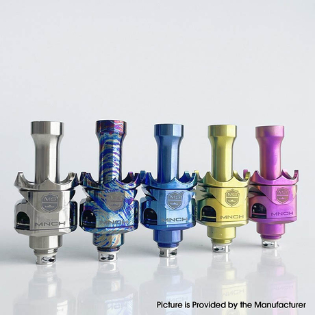 Monarchy MOBB V2 Toxic RBA Bridge for Billet / BB / Boro Mod - Blueing, Titanium Alloy
