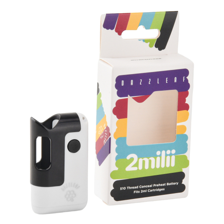 Authentic DAZZLEAF 2Milii 510 Thread Cartridge VV Preheart Battery 650mAh 