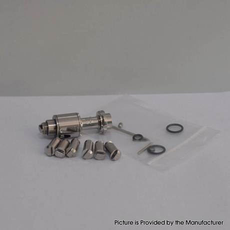MISSION KB2  RBA Bridge for BB / Billet / Boro - Silver, Air Pins 1.0mm / 1.2mm / 2.0mm / 2.5mm / 3.0mm / 3.5mm / 4.3mm