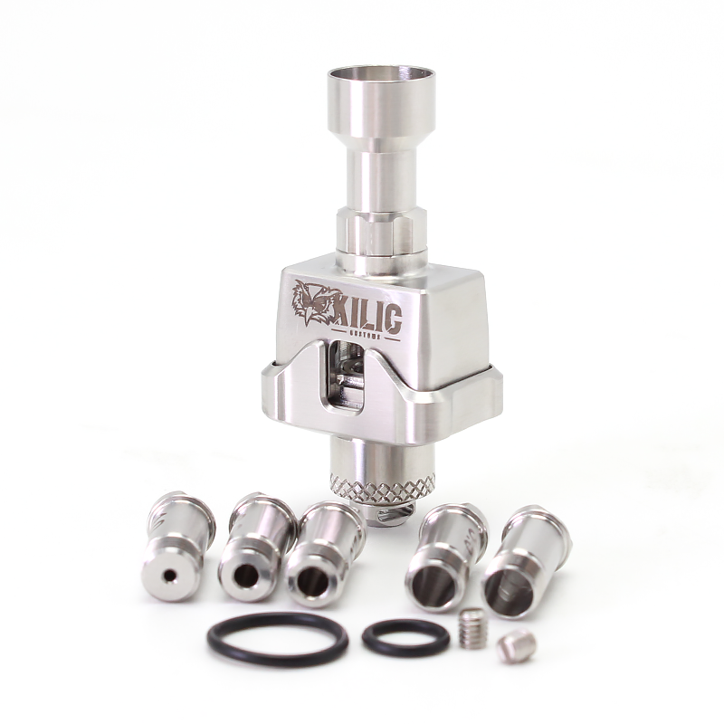 SXK Killab R RBA Puente para Billet / BB / Boro Tank 316SS, Air Pin 4.0, 3.5, 3.0, 2.5, 2.0, 1.0 mm