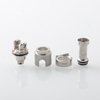 Monarquia Mobb MV Skull invertido RBA Bridge Billet / BB / Boro Tank - Silver, 4 Pcs Air Pin